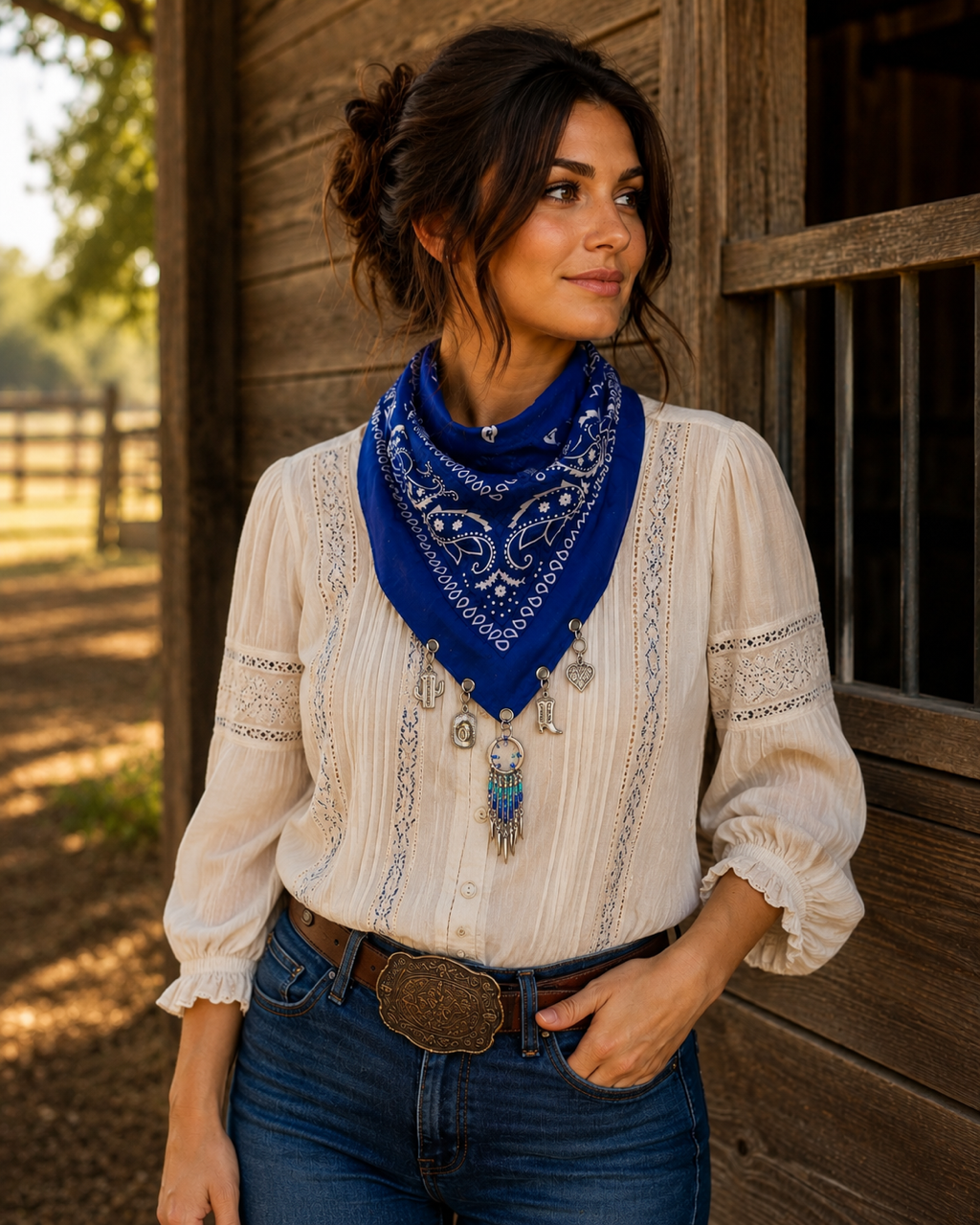Bluebird Drifter - Cowgirl Bandana